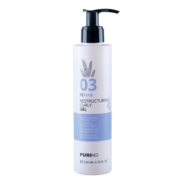 Curly Gel Ristrutturante Spray R 03 Rehab Restructuring 200 ml Puring