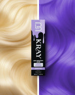 Kray Color Semi Permanente per Capelli Level 3 Light Violet 100 ml
