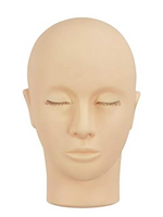 Testamodello Beauty per formazione applicazione ciglia