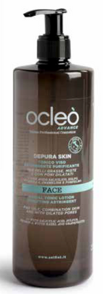 Tonico Viso Astringente Purificante Depura Skin Ocleo Advanced 500 ml