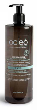 Gel Detergente Sebo Equilibrante Purif Depura Skin Ocleo Advanced 500 ml