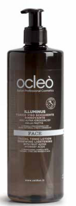 Tonico Viso Schiarente Rinnovante Illuminus Ocleo ADV 500 ml