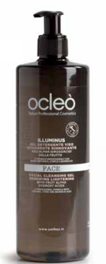 Gel Detergente Schiarente Rinnovante Illuminus Ocleo ADV 500 ml