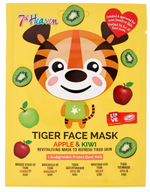 Maschera per Viso in tessuto monouso TIGER Mask Mela e Kiwi 7th Heaven