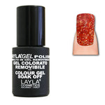 LaylaGel Polish Gel Colorato nr 95 Red Star 10 ml