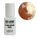 No Lamp Colour Gel nr 4 Lazy Brown Layla 10 ml