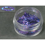 Decori ultrasottili occhio traforato viola multicolor