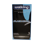 Guanti Black Nitro Walking senza polvere in Nitrile Small 100 pz.