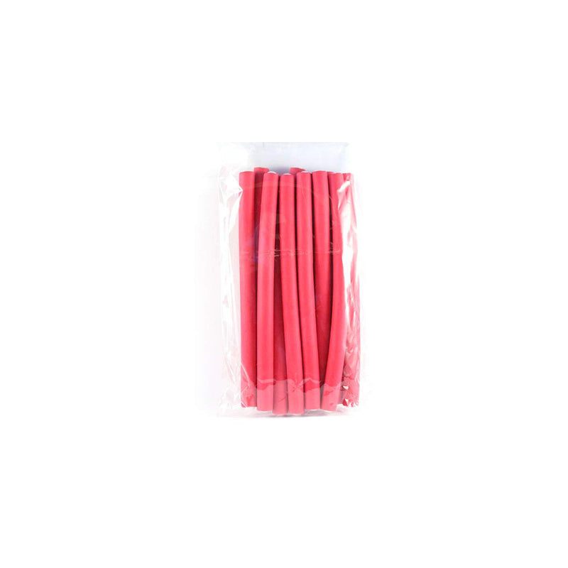 Bigodino Super Flex Rosso Corto diam. 12cm - 18 cm conf. 12 pz