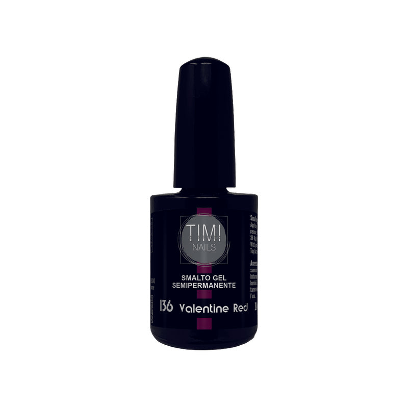 TN Smalto Gel Semipermanente nr. 136 Valentine Red 14 ml.