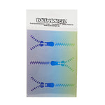 Stencil Facepainting a forma di Zip Eulenspiegel