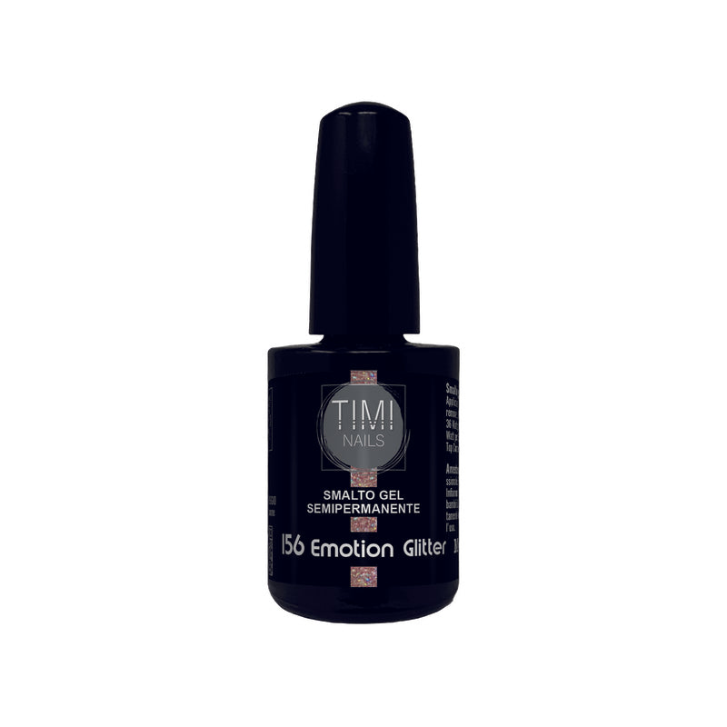 TN Smalto Gel Semipermanente nr. 156 Emotion Glitter 14 ml.