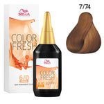 Colorazione Diretta Color Fresh acid 7/74 Wella 75 ml