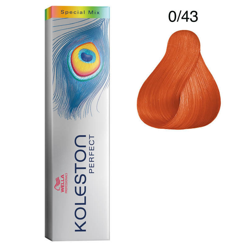 Tintura per capelli Koleston Perfect Special Mix 0/43 60 ml Wella