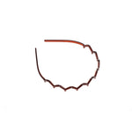 Cerchietto per Capelli Tartaruga con Brillantini Xan