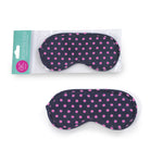 Maschera Notte in tessuto fantasia Pois AC