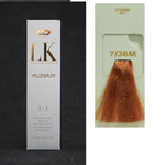 Tintura per Capelli LK Creamcolor 7/36 M Lisap 100 ml
