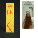 Tintura per Capelli LK Creamcolor 7/43 AA Anti Age Lisap 100ml