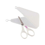 Forbicina punte tonde con custodia per unghie bambini neonati Wictor