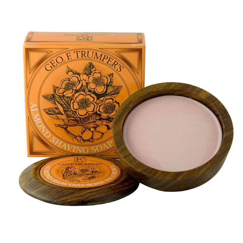 Sapone Barba Almond Ciotola Legno Geo. F. Trumper’s 80 ml