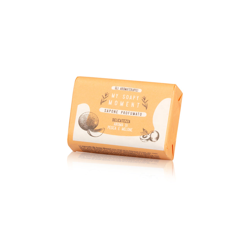 Sapone Profumato My Soapy Moment Pesca Melone 100gr Made in Italy