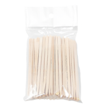 Spatole Legno Cera Mini per Sopracciglia 100 pz Xan