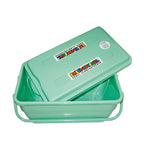 Bauletto Schiminbox Blu-Verde Eulenspigel