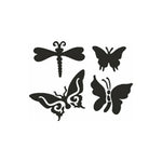 Stencil Adesivi Farfalle 108239 Eulenspiegel