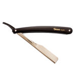 Rasoio Inox Mezza Lama Manico Bianco Focus R22