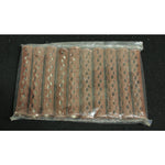 Bigodino piega plastica 1° misura conf. 10 pz Marrone