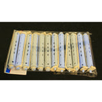 Bigodi permanente bicolore grigio/azzurro lungo conf. 12 pz 4500739