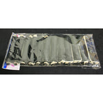 Bigodi permanente bicolore nero lungo conf. 12 pz 48009 39