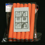 Bigodino Super Flex Corto Arancio conf. 12 pz