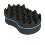 Spugna Sibel Nera Blu Coily Hair 2 per capelli Afro