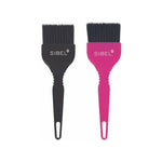 Set 2 Pennelli per tintura 1 pz nero 1 pz rosa mis. 18,5 x 5,5 x 0,8 cm