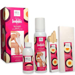 Kit Cera Depilatoria Spray a Freddo Burro di Karite Bubble Wax