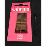 Molletta Sabrina corta castana display 12 pz