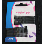 Molletta Corta 50 mm Nera 24 pz