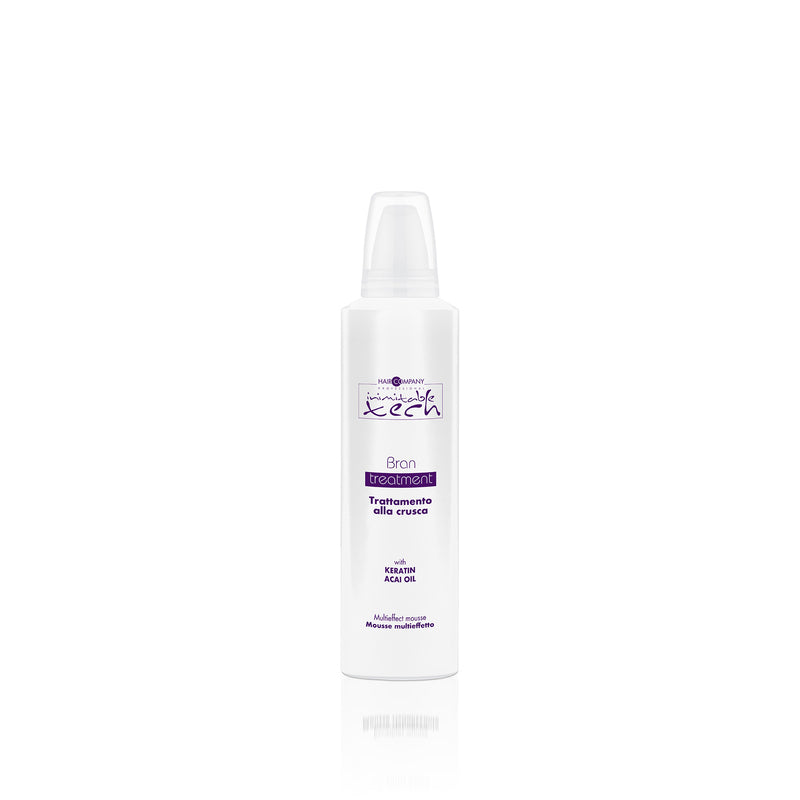 Inimitable Tech Mousse Bran Treatment alla Crusca HAIR COMPANY 250 ml.