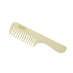 Pettine legno rado con manico 140201