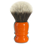 Pennello da Barba Sintetico Manico Arancio Elite GT Series Omega MB1919