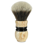 Pennello da Barba Sintetico Vintage Manico Crema Omega MB1921