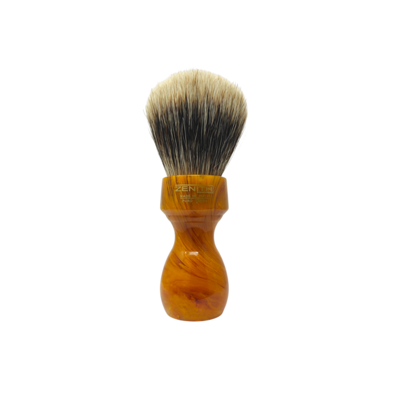 Pennello Barba Manchurian Manico Ambra Zenith 507 MB