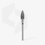 Punta Fresa Forma Pigna Metallo Duro Nero 14 mm Expert Staleks