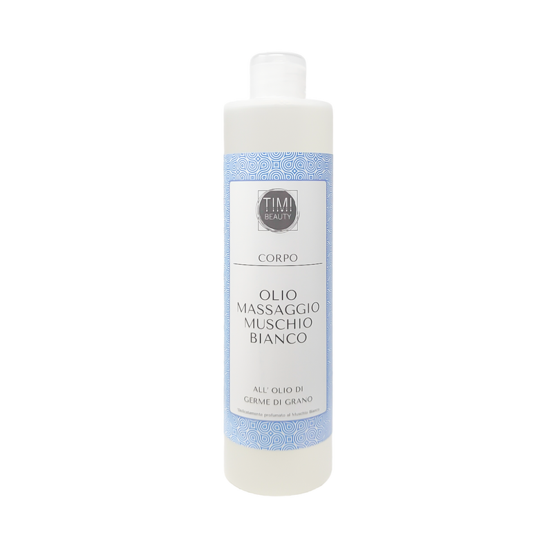 Olio da Massaggio Profumato Muschio Bianco Timi Beauty 500 ml