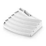 Espositore portasmalti in ABS bianco