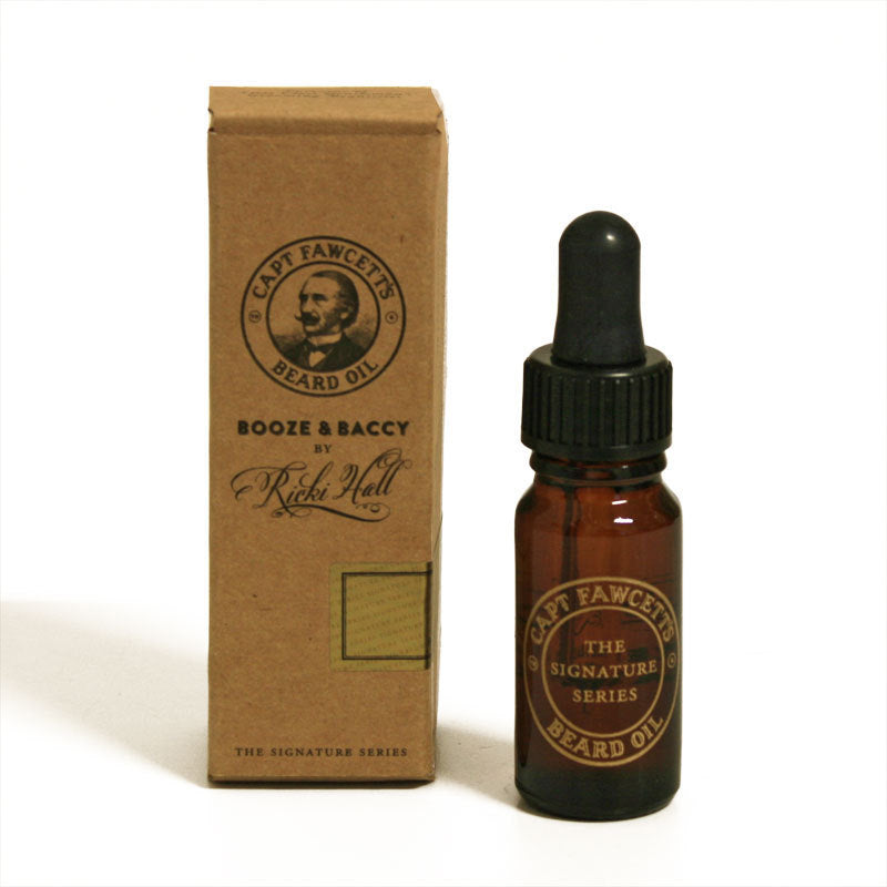 Captain Fawcett Beard Oil Ricki Hall’s Booze e Baccy 10 ml