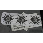 Calcomania per Tattoo Etno Sonne Eulenspiegel