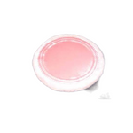 Piumino velluto per cipria piccolo bianco 6 cm conf. 2 pz