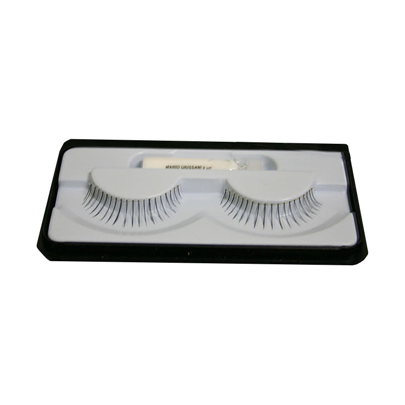 Ciglia vera frangia UT 24 black con colla Giussani
